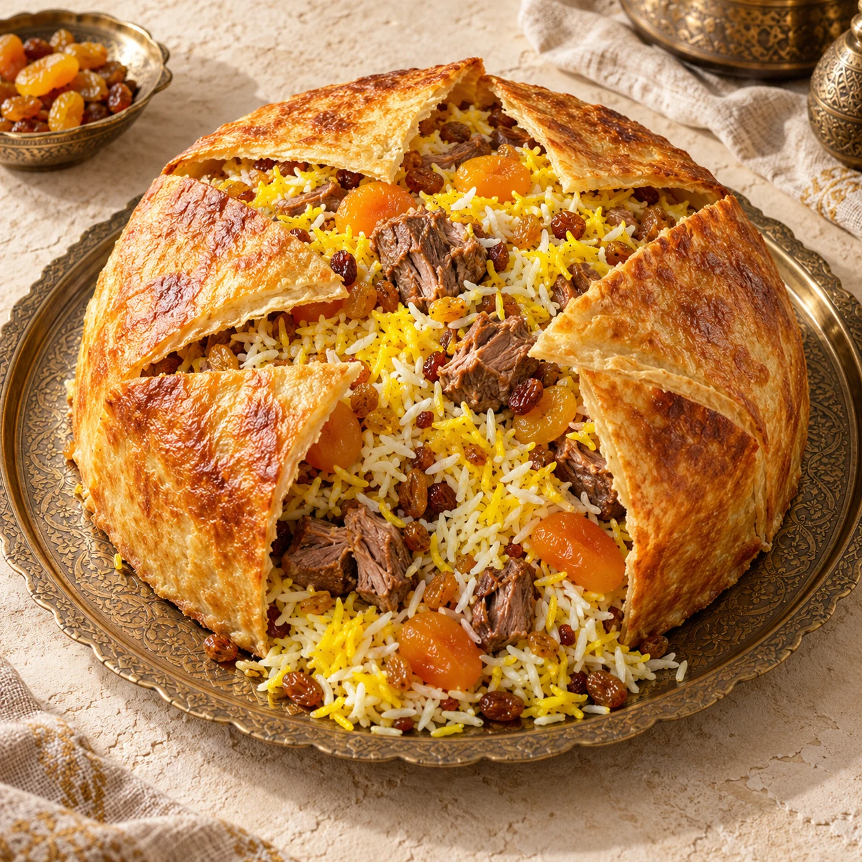 Шах-плов — вариант подачи